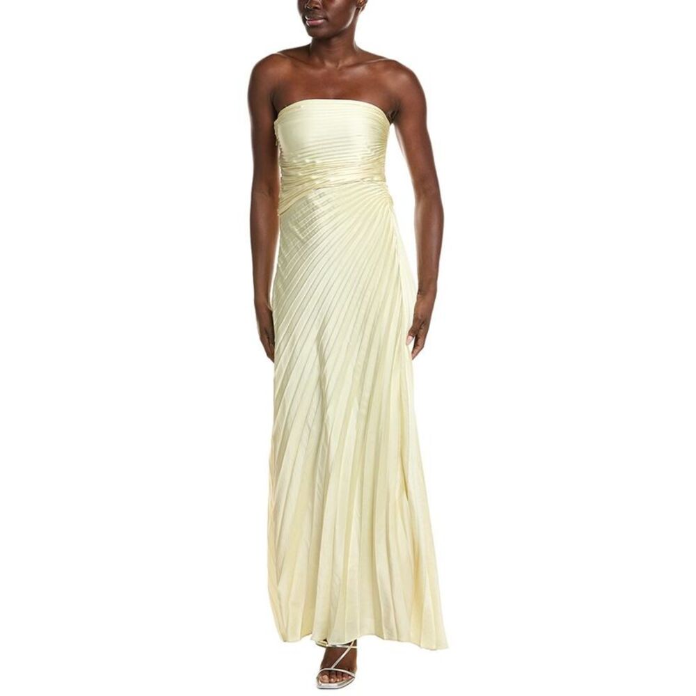 A.L.C. Womens  Bianca Maxi Dress, Yellow